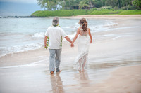 Sally and John Tie the Knot at White Rock Wailea